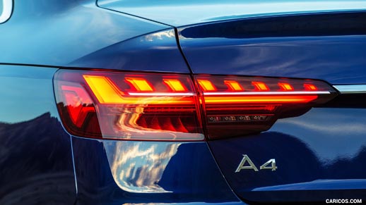 AUDI A4 baglygter opgradering