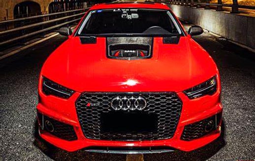 AUDI A7 hood fender opgradering