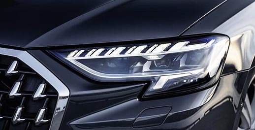 AUDI A8 Forlygter opgradering