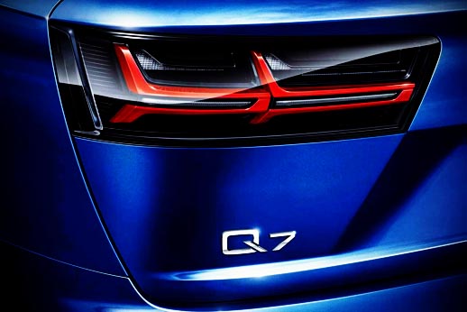 AUDI Q7 baglygter opgradering