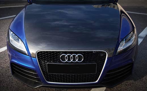 AUDI TT hood fender opgradering