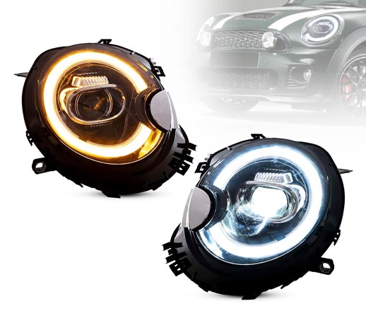 BMW Mini ヘッドライトのアップグレード