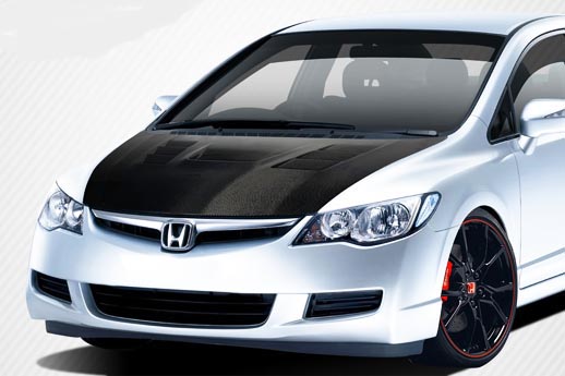 Honda hood fender opgradering