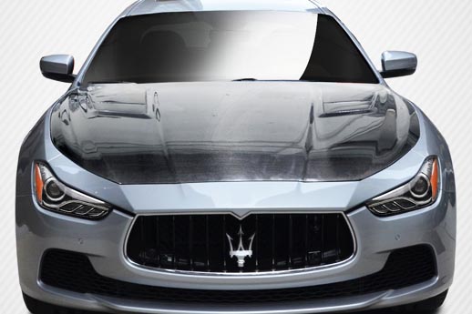 Maserati hood fender opgradering