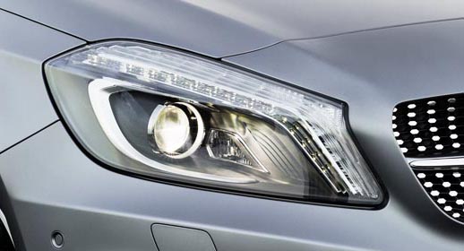 Mercedes-Benz A-class Upgrade faruri