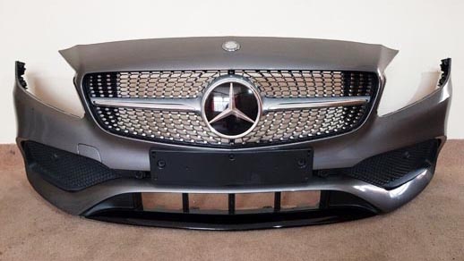 Mercedes-Benz A-class bumper opgradering