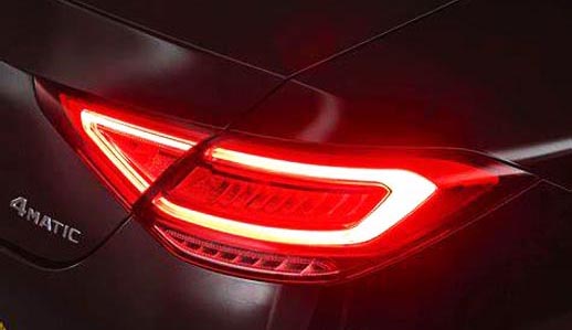 Mercedes-Benz CLS-class baglygter opgradering