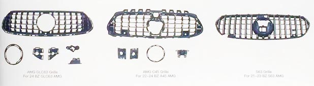 Mercedes-Benz G-class hood fender opgradering