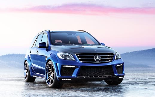 Mercedes-Benz ML-class hood fender opgradering