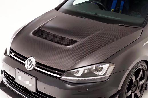 Volkswagen golf hood fender opgradering